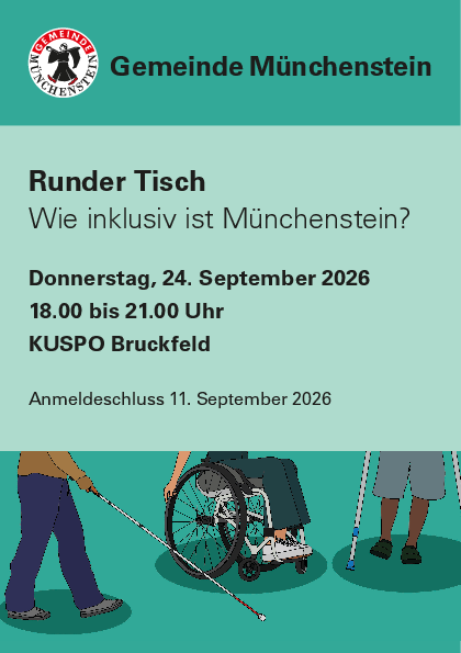 Wie inklusiv ist Münchenstein? Runder Tisch mit der Bevölkerung